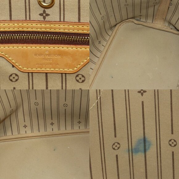 Louis Vuitton Neverfull MM Monogram Canvas Shoulder Tote - Picture 12 of 14